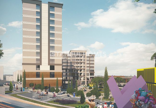 Luxueux Immobiliers Spacieux Avec Installations Sociales À Beylikdüzü 4
