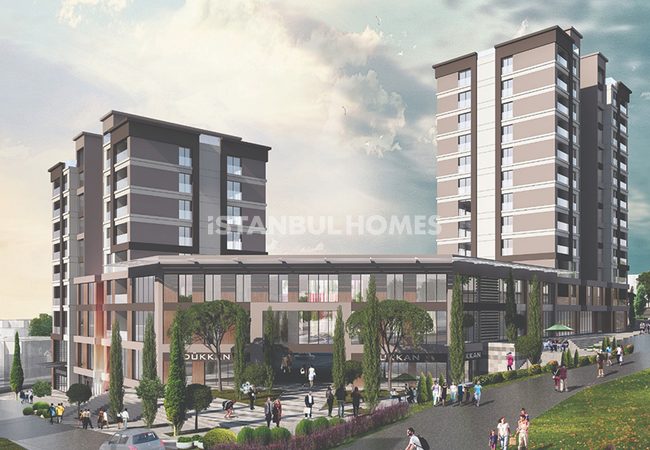 Luxueux Immobiliers Spacieux Avec Installations Sociales À Beylikdüzü 1