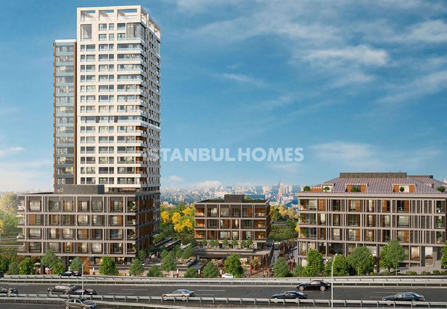 Appartements Élégants En Complexe Avec Centre Commercial À Kadıköy 2