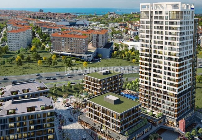 Appartements Élégants En Complexe Avec Centre Commercial À Kadıköy 4