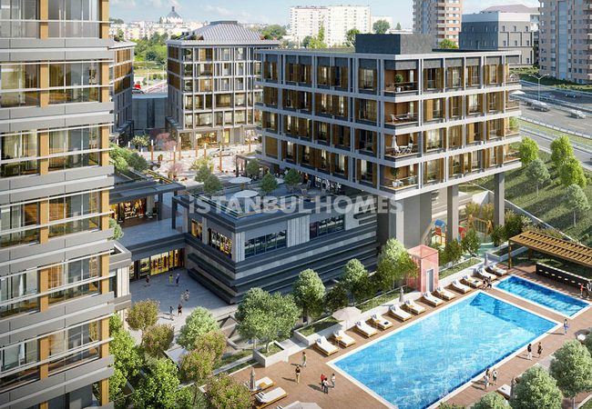Appartements Élégants En Complexe Avec Centre Commercial À Kadıköy 5
