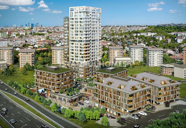 Appartements Élégants En Complexe Avec Centre Commercial À Kadıköy 1