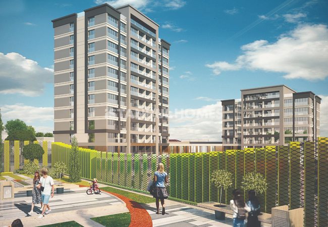 Luxueux Immobiliers Spacieux Avec Installations Sociales À Beylikdüzü 8