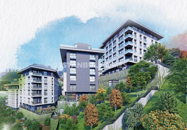 Luxury Istanbul Flats with Bosphorus View in Uskudar 2