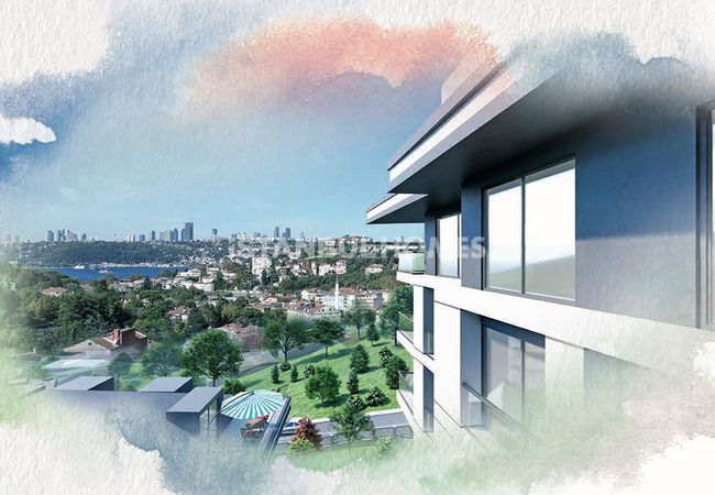 Luxury Istanbul Flats with Bosphorus View in Uskudar 4