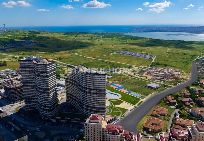 Элитные квартиры в Бююкчекмедже, Стамбул с видом на море 3