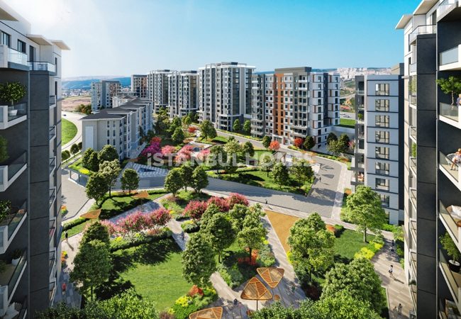 İstanbul Başakşehir’de Şehir Manzaralı Modern Daireler