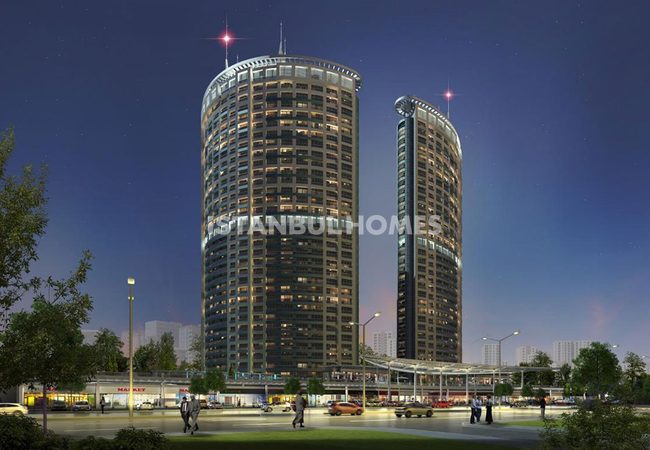Apartment in a Complex with Rich Facilities in ümraniye 2