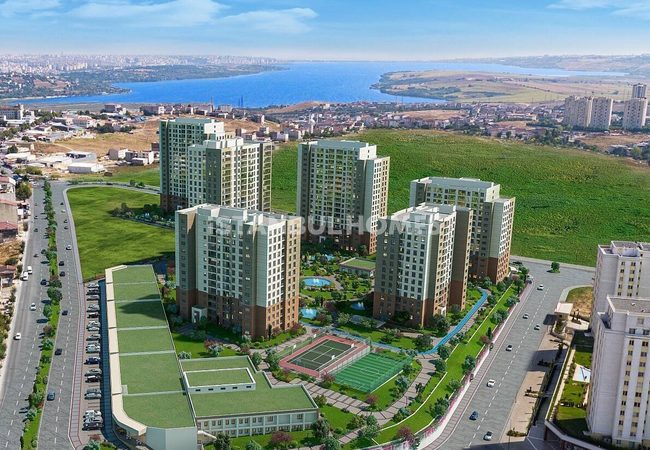 Schicke Wohnungen In Einem Projekt In Avcilar Istanbul