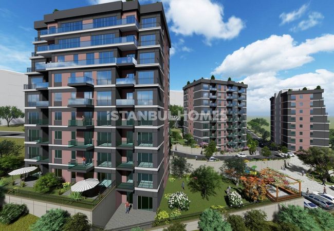 Immobilier Moderne Vue Forêt Et Ville À Kagithane 4