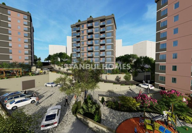 Immobilier Moderne Vue Forêt Et Ville À Kagithane 6
