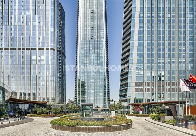 Просторные квартиры с видом на город в Сарыере, Стамбул 7