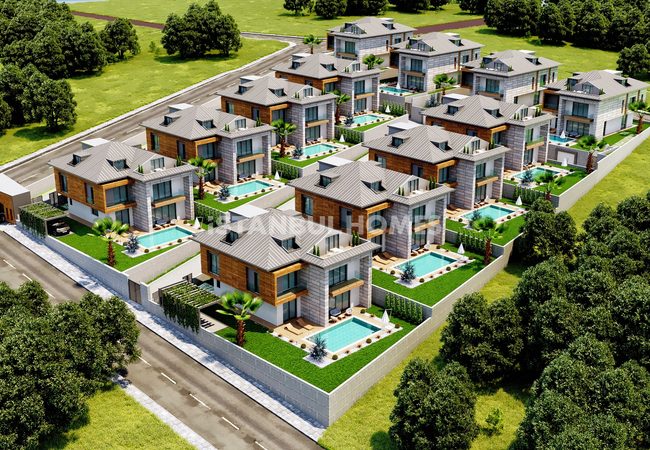 New Build Triplex Villas with Private Pool in Beylikduzu 1