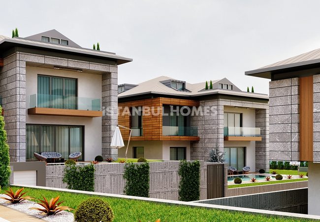 New Build Triplex Villas with Private Pool in Beylikduzu 4