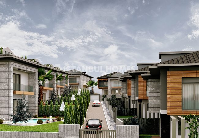 New Build Triplex Villas with Private Pool in Beylikduzu 5