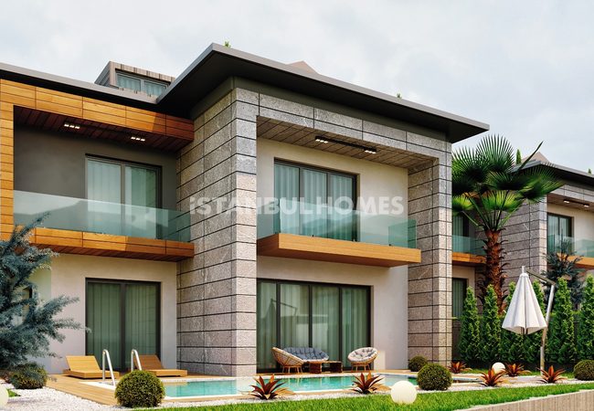New Build Triplex Villas with Private Pool in Beylikduzu