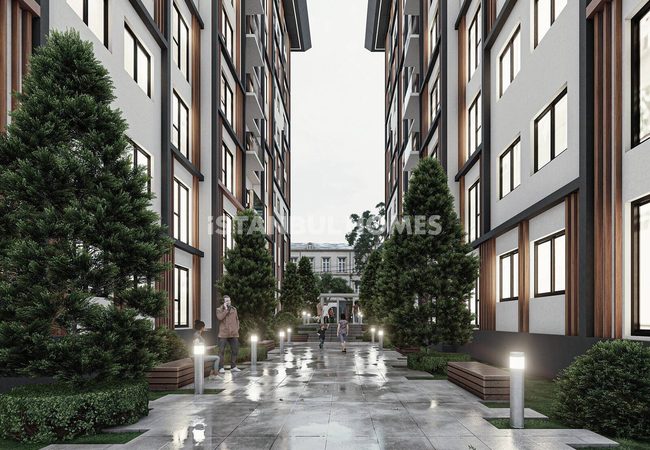 Spacious Apartments in a Secure Complex in Bahcelievler 3