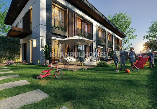 Villas with Garden and Terrace in Basaksehir Istanbul 4
