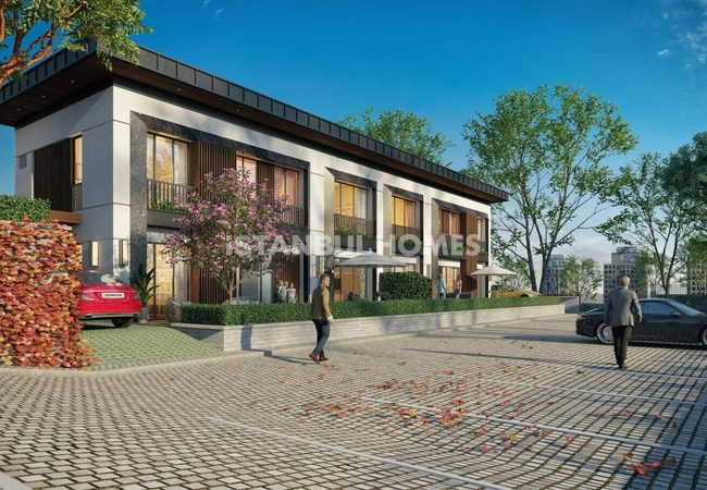 Villas with Garden and Terrace in Basaksehir Istanbul 11