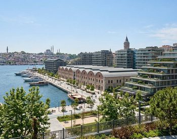 İstanbul Beyoğlu'nda Sahile Sıfır Lüks Tasarımlı Daireler 1