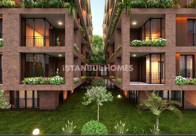 Real Estate with Bosphorus Views in a Secure Complex in Uskudar 3