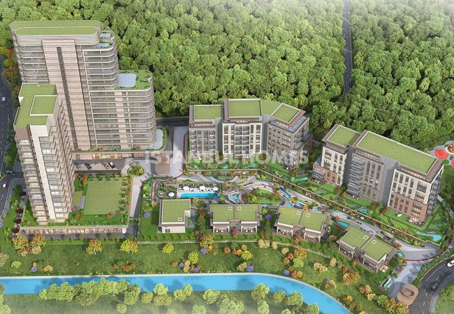 İstanbul Sarıyer'de Belgrad Ormanı'na Komşu Lüks Daireler 1