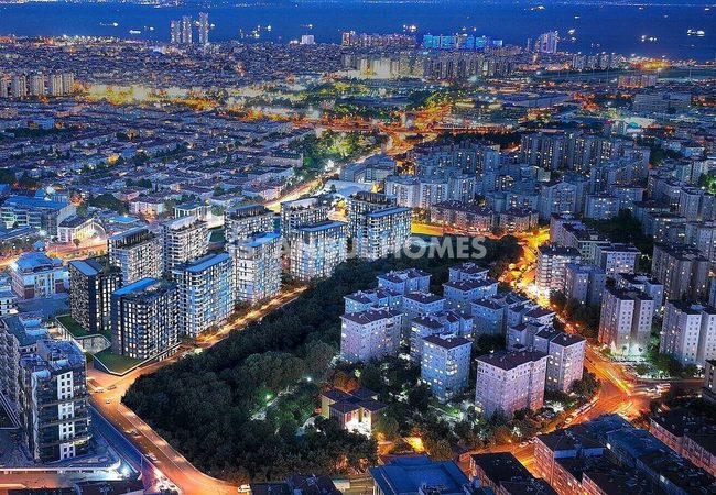 آپارتمان های بزرگ در یک مجتمع با مفهوم خانوادگی در باهچلی اولر 1