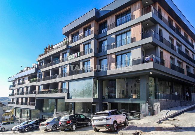 Commercial Properties on the Main Street in Istanbul Eyup