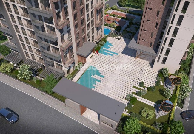 شقق للبيع في مجمع السكني مطل على الغابة في كاغيتهانه 1