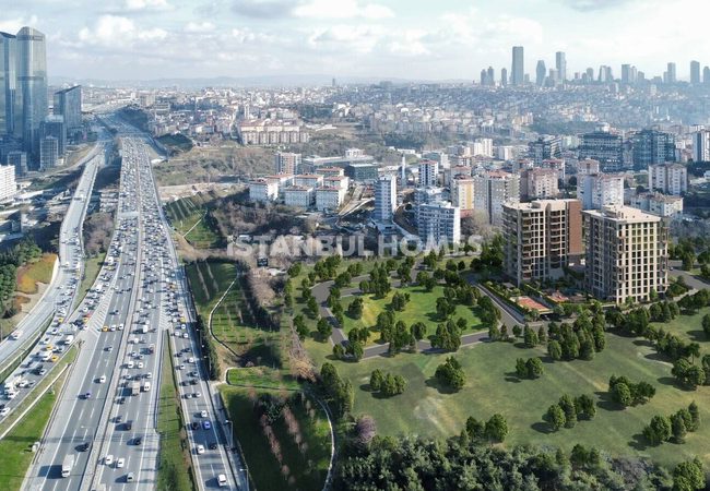 شقق للبيع في مجمع السكني مطل على الغابة في كاغيتهانه 12