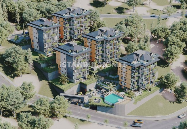 Modern Flats at Central Location in Istanbul Uskudar 1