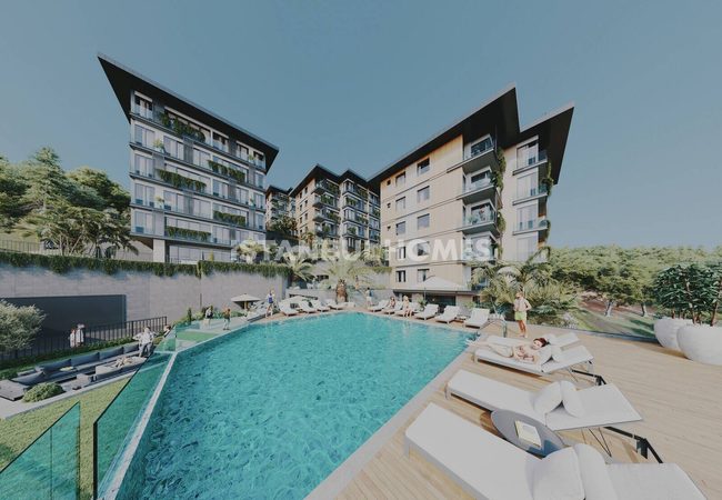Modern Flats at Central Location in Istanbul Uskudar 6