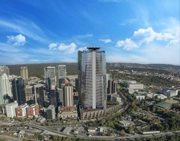 Flats in Luxury Project with Views on 3 Bridges in Istanbul Sariyer 1