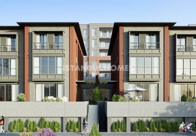Maisons Spacieuses Avec Jardin Et Balcon À Istanbul Basaksehir