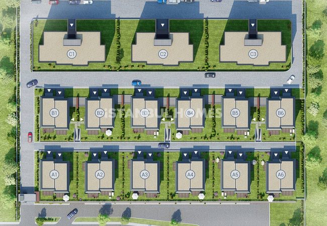 Maisons Spacieuses Avec Jardin Et Balcon À Istanbul Basaksehir 1