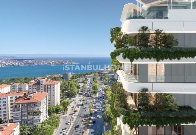 Bosphorus View Apartments on Barbaros Boulevard in Besiktas