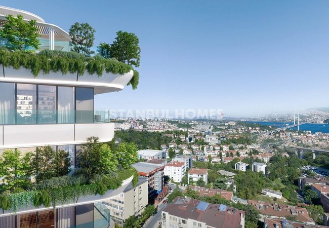 Bosphorus View Apartments on Barbaros Boulevard in Besiktas 3