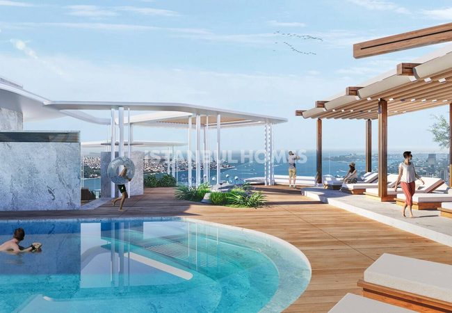 Bosphorus View Apartments on Barbaros Boulevard in Besiktas 6