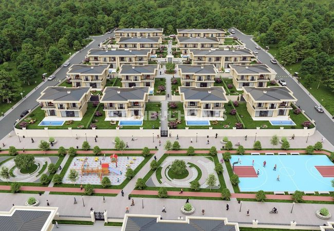 Büyükçekmece’de Villa Sitesinde Havuzlu ve Bahçeli Villalar 5
