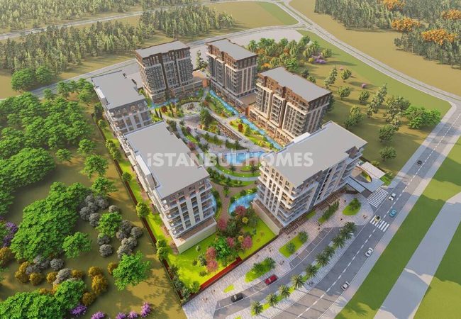 Investment Wohnungen In Einem Umfassenden Projekt In Basaksehir