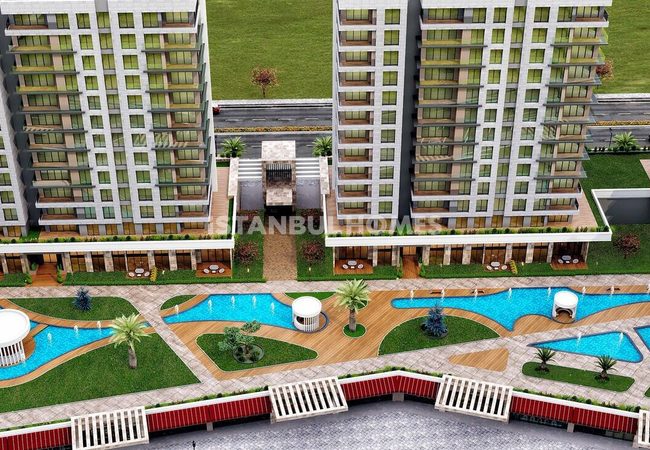 Beylikdüzü'nde Marinaya 2 KM Mesafede Balkonlu Daireler 5