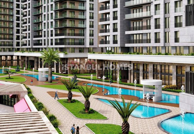 Beylikdüzü'nde Marinaya 2 KM Mesafede Balkonlu Daireler 6