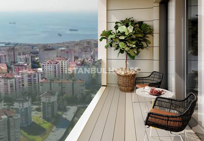 Beylikdüzü'nde Marinaya 2 KM Mesafede Balkonlu Daireler 1