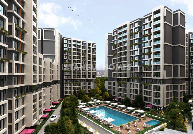 Investment Apartments Close to Sea in Istanbul Kartal