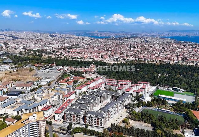 İstanbul Zeytinburnu'nda Geniş Kullanım Alanı Sunan Daireler 1