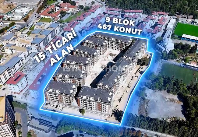 İstanbul Zeytinburnu'nda Geniş Kullanım Alanı Sunan Daireler 8