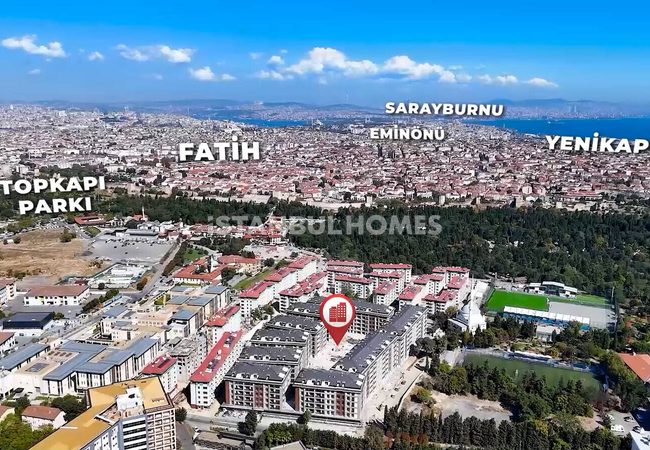 İstanbul Zeytinburnu'nda Geniş Kullanım Alanı Sunan Daireler 6