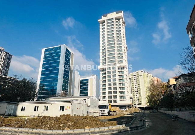 Immobilier Vue Mer Dans Un Site Sécurisé À Atasehir 2