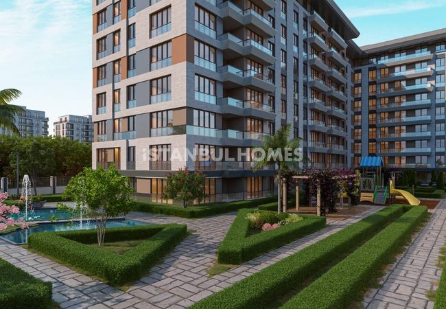 İstanbul Küçükçekmece'de Havuzlu Sitede Satılık Daireler 5
