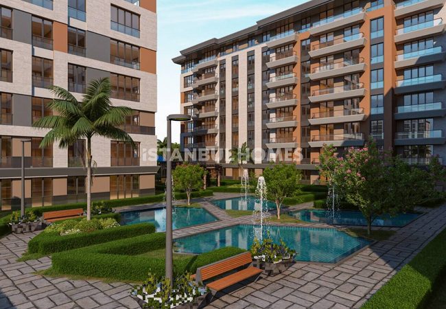 İstanbul Küçükçekmece'de Havuzlu Sitede Satılık Daireler 4